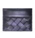 Bottega Veneta Intrecciato Cardholder, &pound;120, Accessories, Black, Leather, Front view